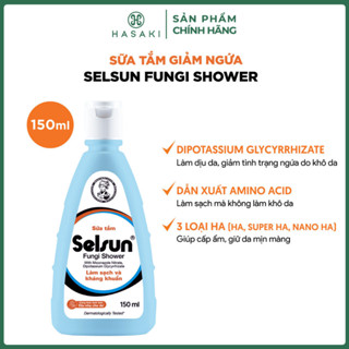  Sữa Tắm Selsun Làm Sạch Hỗ Trợ Giảm Ngứa 150ml Hasaki Sản Phẩm Chính Hãng 