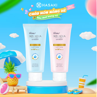 [DAILY] Kem Chống Nắng Dưỡng Thể Sunplay Skin Aqua UV Body Lotion SPF 50+ PA+++ Hasaki