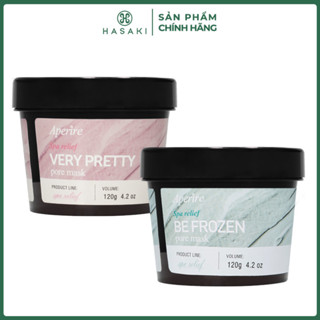 [BULSAN - DAILY] Mặt Nạ Đất Sét Aperire Thải Độc, Làm Sáng Da, Giảm Dầu Thừa Spa Relief Pore Mask 120g Hasaki