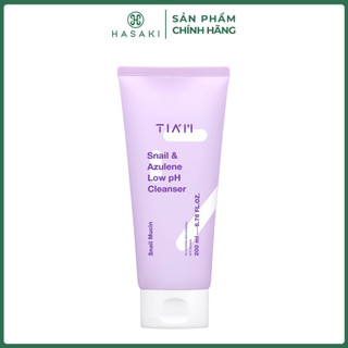   BULSAN - DAILY  Sữa Rửa Mặt Tia'm Ốc Sên Làm Dịu & Phục Hồi Da 200ml Hasaki Sản Phẩm Chính Hãng 