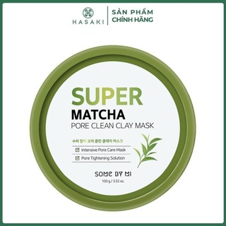   DAILY  Mặt Nạ Some By Mi Đất Sét Trà Xanh Thu Nhỏ Lỗ Chân Lông 100g Hasaki Sản Phẩm Chính Hãng 