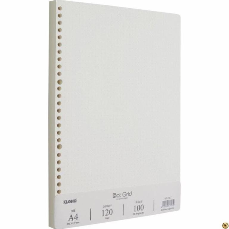 Ruột sổ còng Dot Grid A4 - 100 tờ; MS: 557