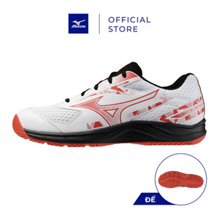  Giày Cầu Lông Unisex Mizuno Sky Blaster 4 - Trắng Đỏ - 71GA253301 