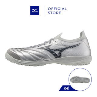 Giày Futsal Unisex Mizuno Morelia Neo Sala Β Japan Tf - Xám Bạc - Q1GB251004