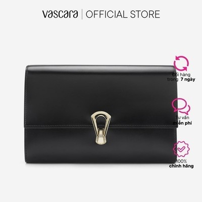 Vascara Clutch Leather Cầm Tay Nhấn Khóa Kiểu - CLU 0135