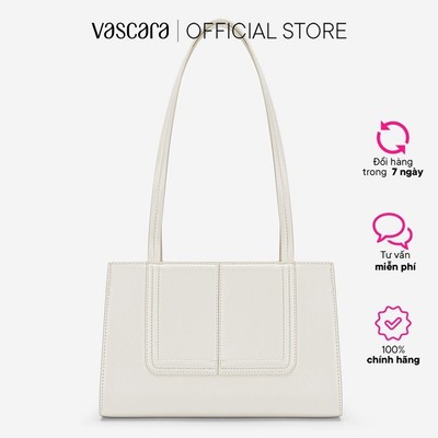 Vascara Túi Đeo Vai Nhấn Viền Trang Trí Nổi Khối - TOT 0198
