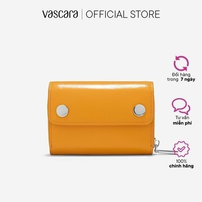 [Hot Deal | 0H00 - 0H30 | 25.08] Vascara Ví Mini Nắp Gập Nhấn Khóa Kim Loại - WAL 0296