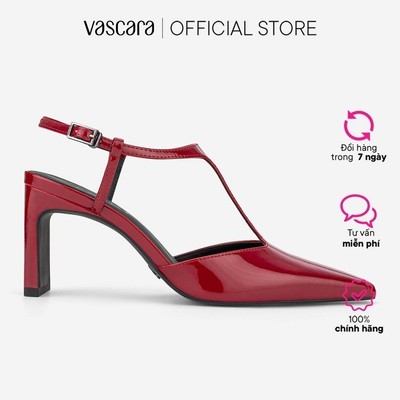Vascara Giày Bít Mũi T-Strap - BMN 0715
