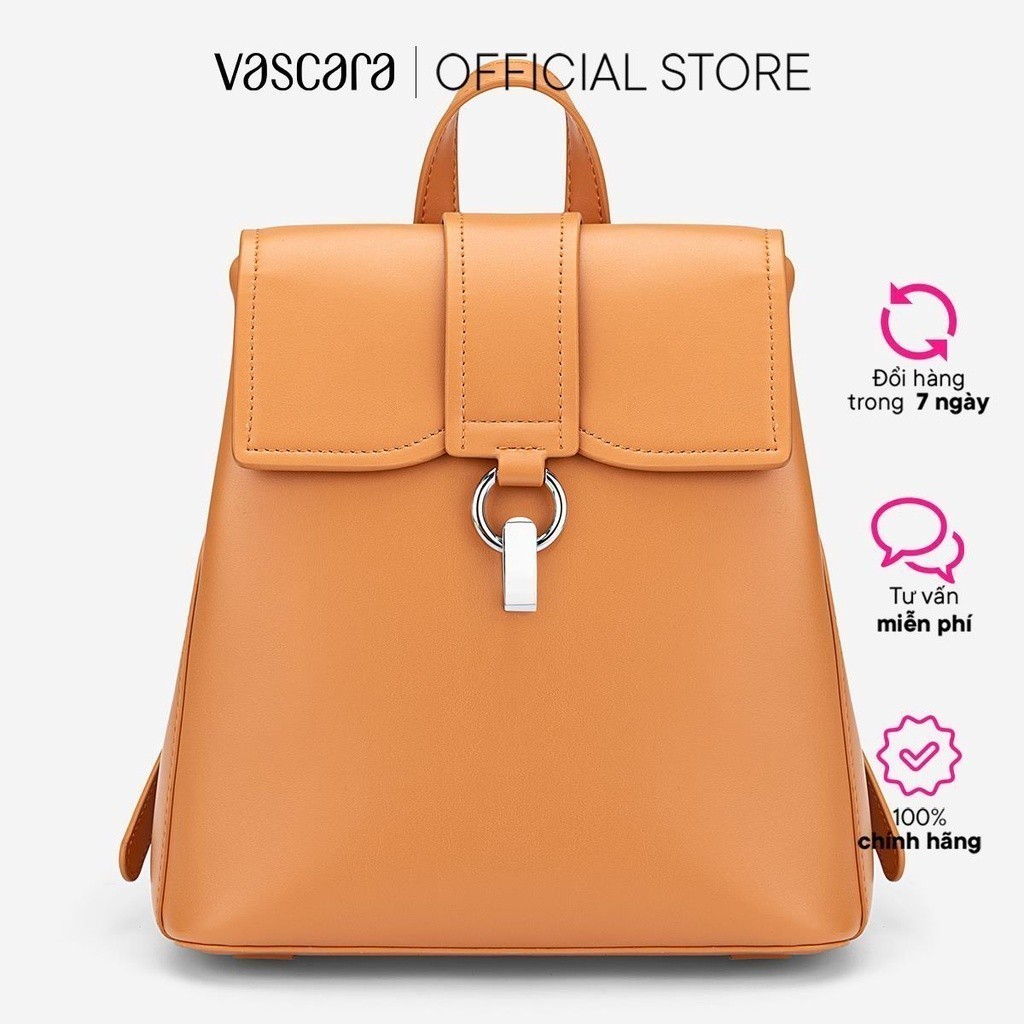 Vascara Balo Nắp Gập Cách Điệu Nhấn Khóa Gài - BAC 0223