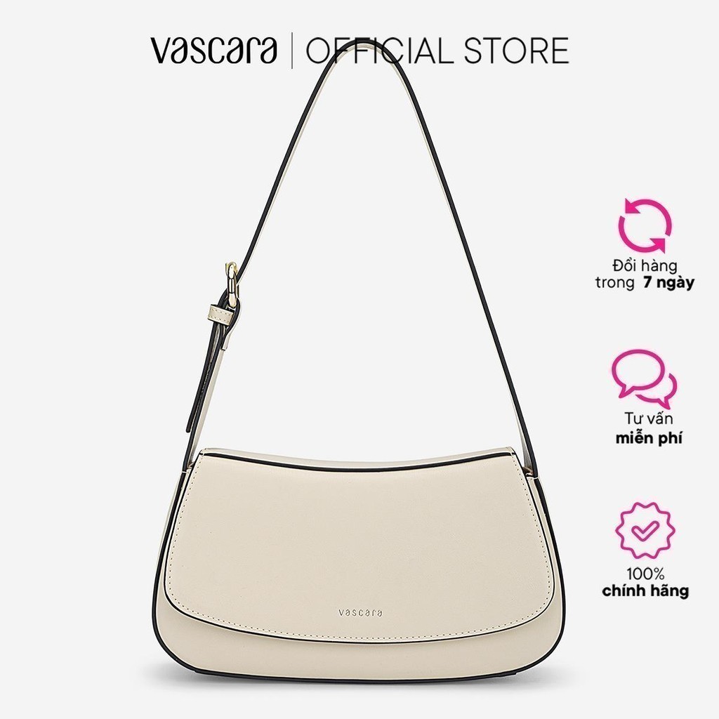 Vascara Túi Leather Kiểu Hobo Nắp Gập - SAT 0338