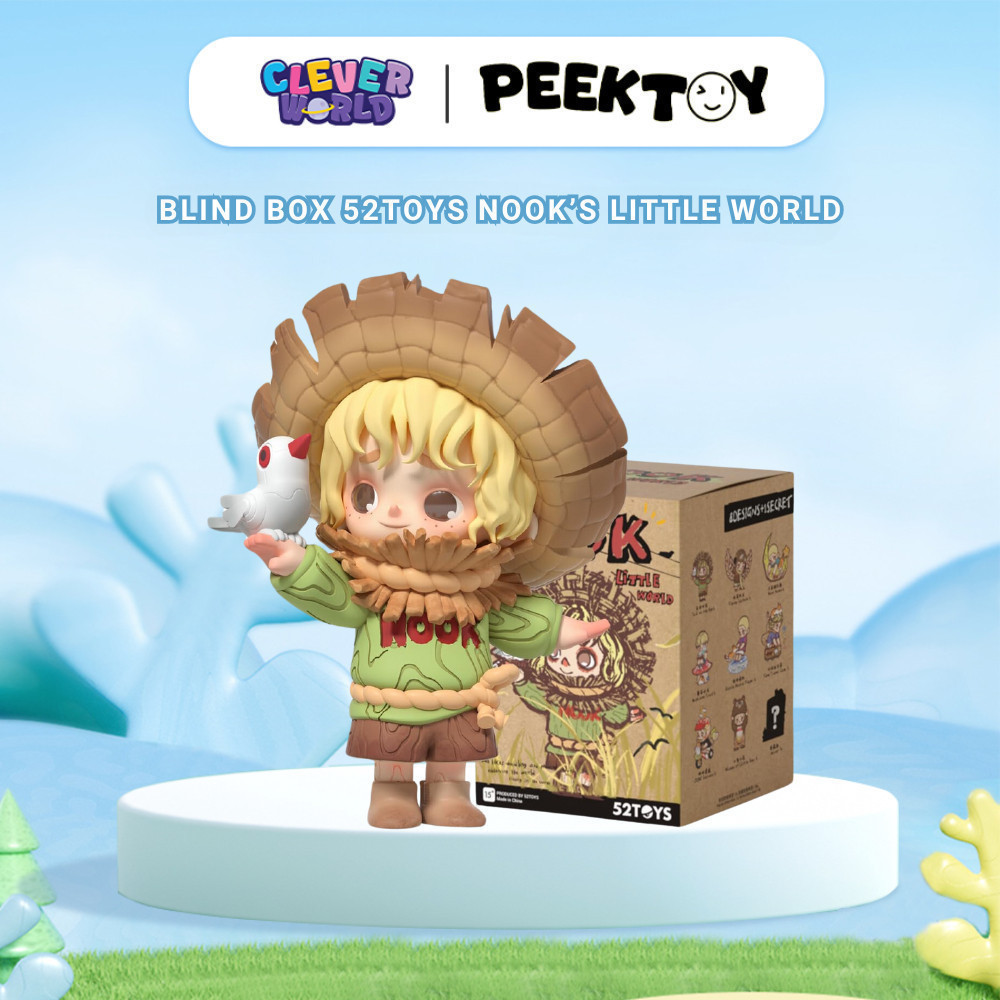 [1 Box] Blind Box Hộp Mù 52TOYs Nook Little World, Nook Wasteland Park, Nook Quest For The Heart Chí