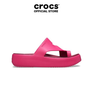 Dép xỏ ngón Nữ Crocs Getaway Platform Toe Loop - Dragon Fruit