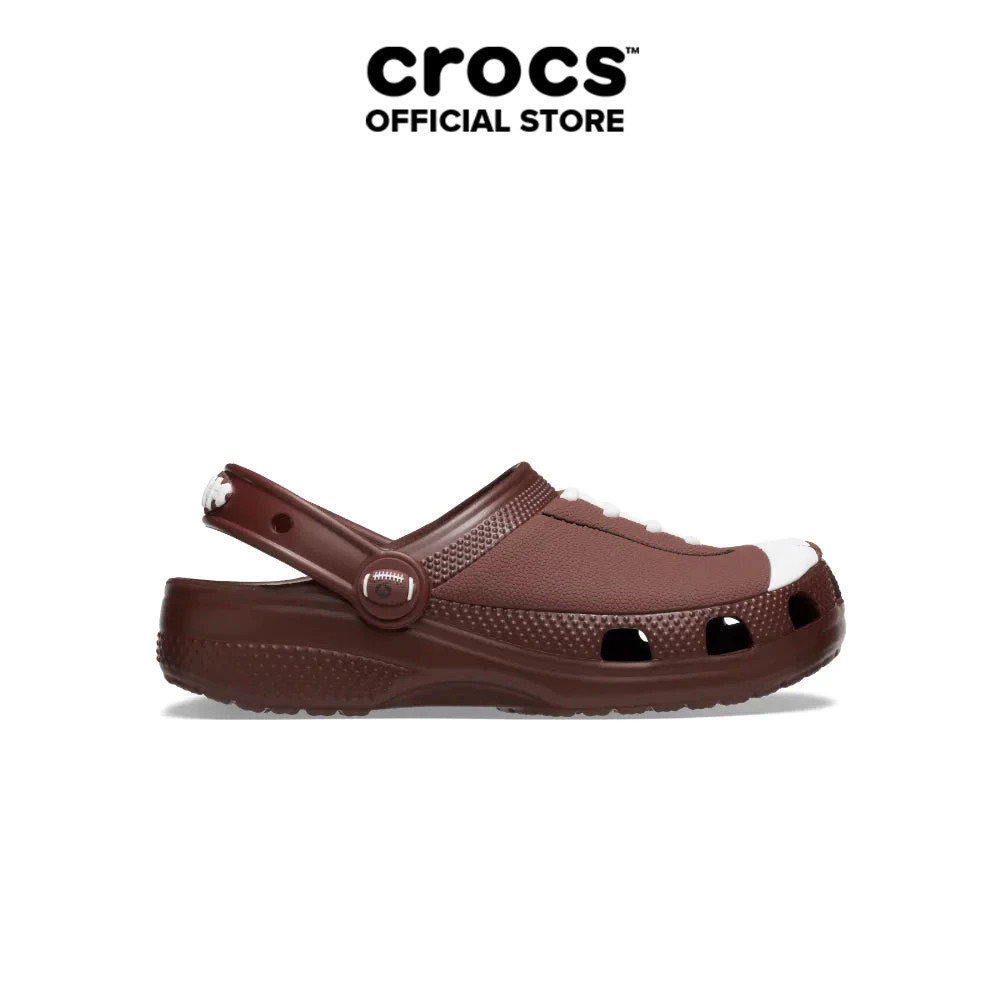 Giày Clog Trẻ Em Crocs Toddler Classic Football - Dark Clay - 210024-2FL