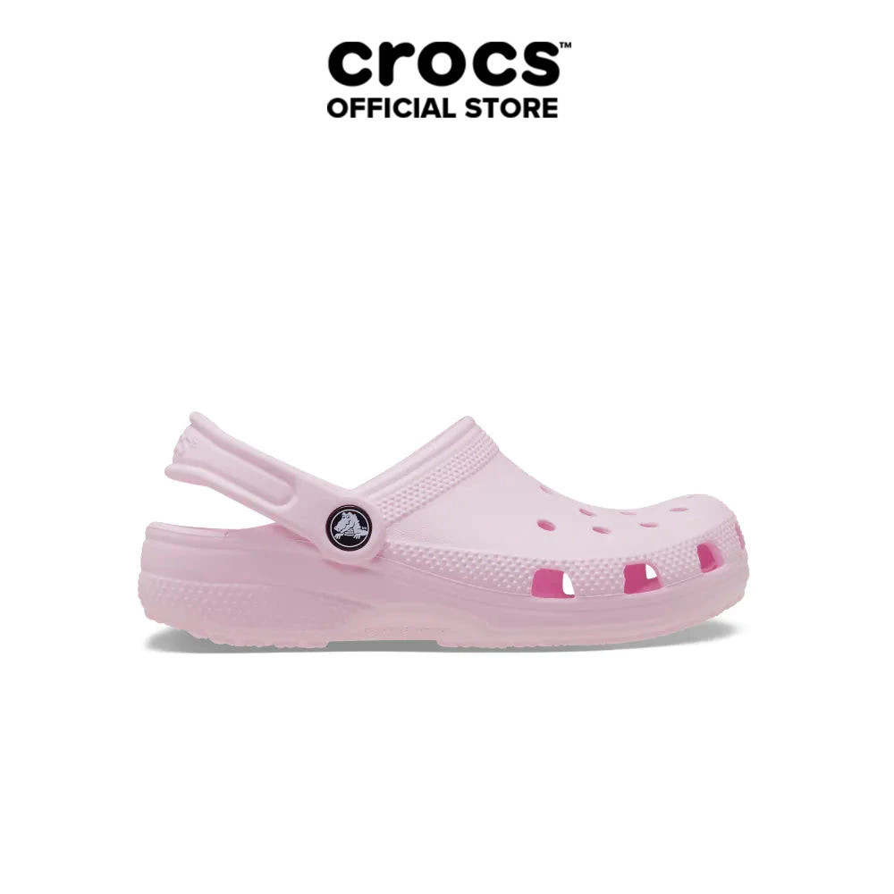 Giày Clog Trẻ Em Crocs Toddler Classic - Pink Milk - 206990-6ZW