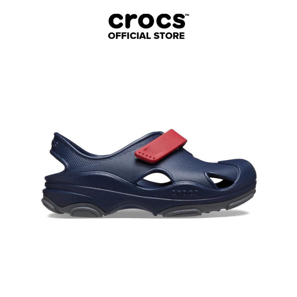 Xăng Đan Trẻ Em Crocs Toddler All-Terrain Fisherman - Navy/Pepper - 208351-4CC