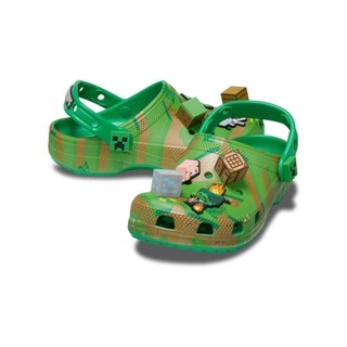 Giày Clog Trẻ Em Crocs Elevated Minecraft Classic - Multi - 208473-90H
