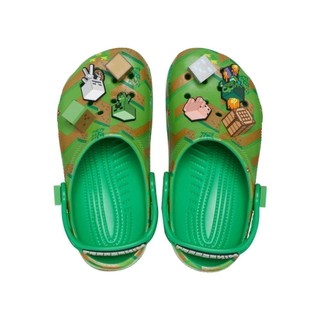 Giày Clog Trẻ Em Crocs Elevated Minecraft Classic - Multi - 208473-90H