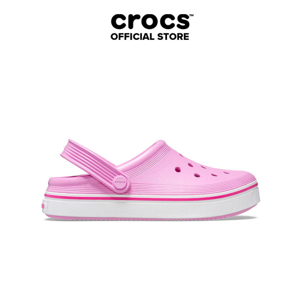 Giày Clog Trẻ Em Crocs Toddler Off Court - Taffy Pink - 208479-6SW