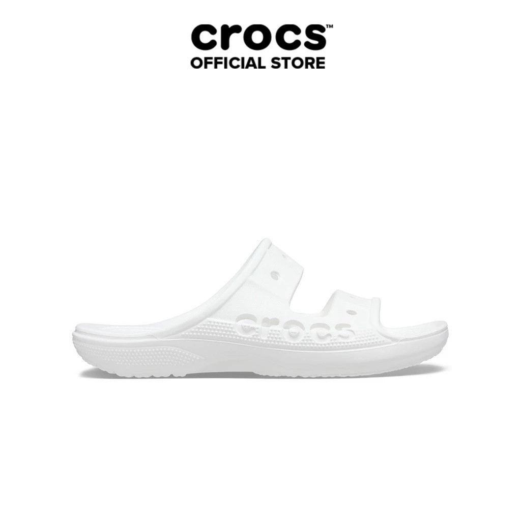 Dép Xăng Đan Unisex Crocs Baya - White - 207627-100