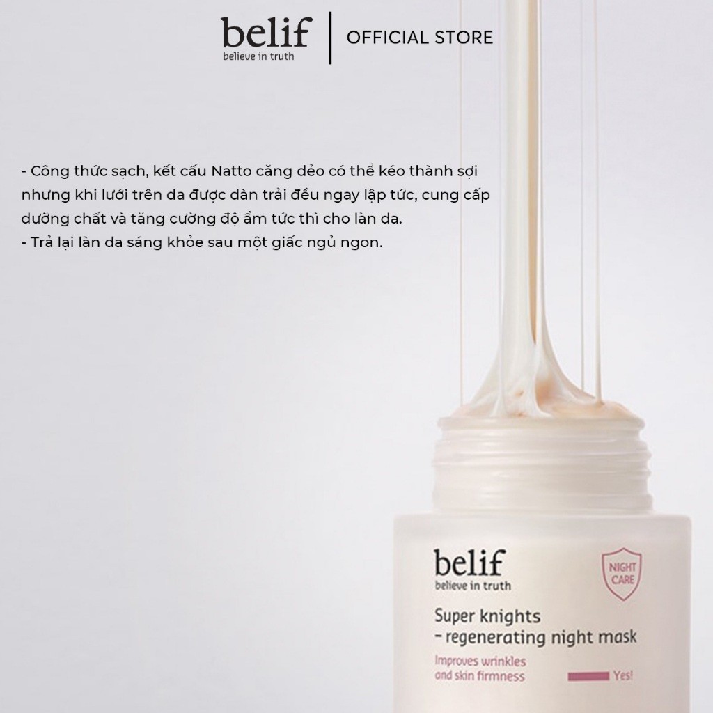 [belif Official] Mặt nạ ngủ tái sinh và chống lão hóa belif Regenerating Mask 75ml | BigBuy360 - bigbuy360.vn