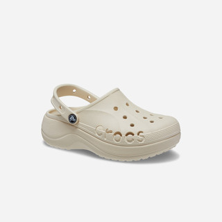 Giày Clog Nữ Crocs Baya Platform - Be - 208186-11S ADS01 LS100 B000