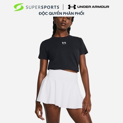 Áo Thun Nữ Under Armour Campus Core - Đen - 1383648-001