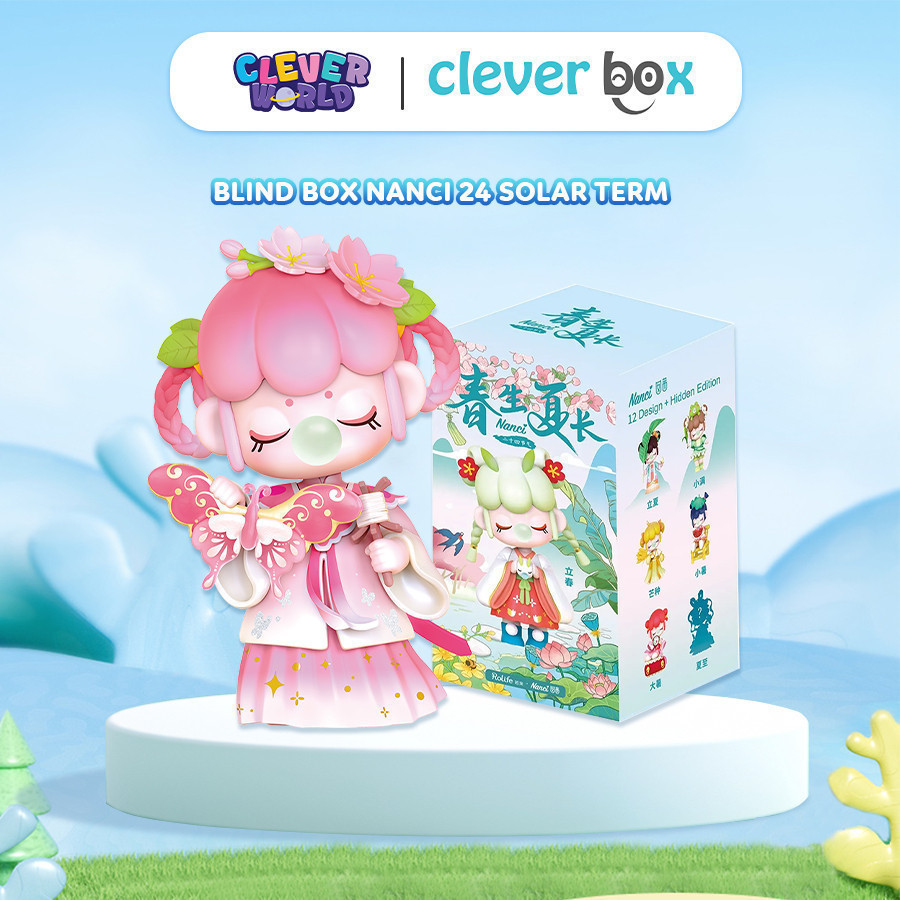 Blind Box Hộp Mù Nanci 24 Solar Terms Rolife Robotime, Hộp Quà Bí Mật Mô Hình Búp Bê Clever Box