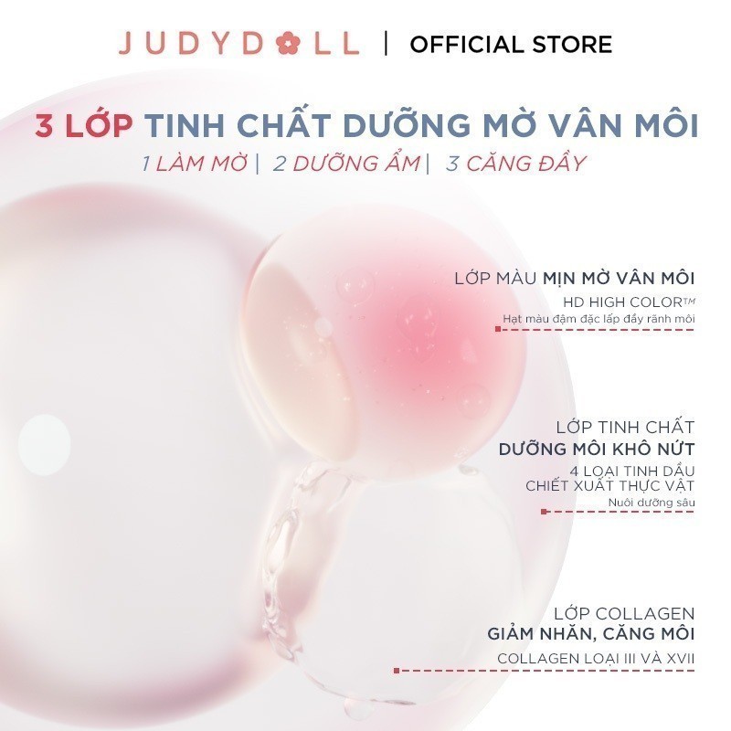 Son Bóng Dưỡng Môi JUDYDOLL Essence Lip Glaze Căng bóng Dầu dưỡng môi Mờ vân môi | BigBuy360 - bigbuy360.vn