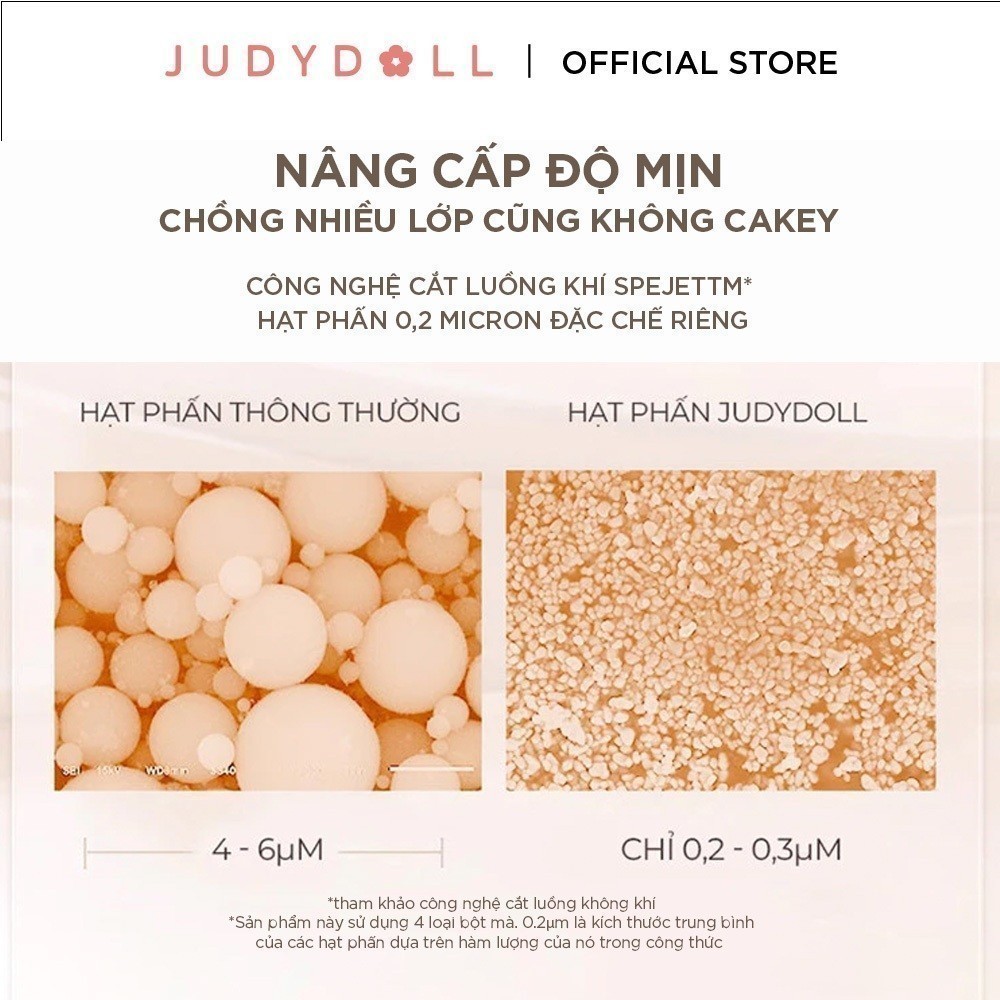 Kem Che Khuyết Điểm JUDYDOLL Liquid Concealer Che phủ tốt Che quầng thâm Không mốc Không đọng rãnh nhăn Lâu Trôi 3,2g | BigBuy360 - bigbuy360.vn