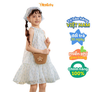 [VOUCHER 12%] [THÊM QUÀ ĐƠN 699K] Đầm váy voan sát nách cổ yếm bé gái Rabity 952013