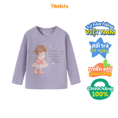  Áo thun ngắn tay bé gái Rabity 92756
