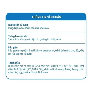 Nước mắm cá cơm Thuận Phát 60 độ đạm 490ml