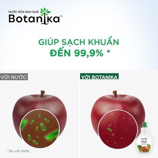 Nước rửa rau quả Botanika 500ml