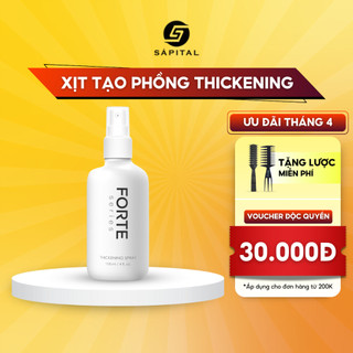  Xịt tạo phồng Forte Series Hair Thickening Spray | Prestyling tăng cường độ phồng & texture cho tóc - Hiệu ứng làm dày t 
