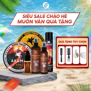 Sáp vuốt tóc AKUMA Infinity Clay & Pomade | Gôm Giữ Nếp | Xịt tạo phồng hỗ trợ cấp ẩm & dưỡng chất