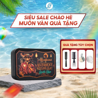 Sáp vuốt tóc MENITEMS CLAY - Gentle Blue - Sáp dưỡng tạo kiểu, tăng độ phồng tóc, giữ nếp cả ngày