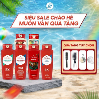 [BẢN MỚI 2025] Sữa tắm Old Spice - Hỗ trợ làm sạch bụi bẩn và bã nhờn - Dưỡng ẩm cho da - Hương thơm nam tính