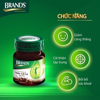 Combo 5 nước cốt gà BRAND'S vị sô cô la (70 ml x 30 lọ)