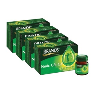 Combo 4 Hộp 6 Chai Nước Cốt Gà BRAND'S (42ml/Chai)