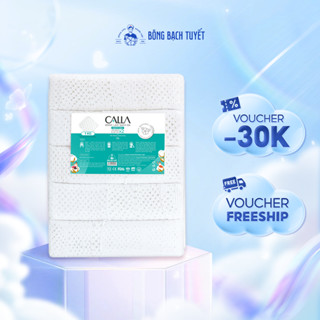 Bông tẩy trang làm sạch da Bông Bạch Tuyết Calla Sạch sâu 1Kg