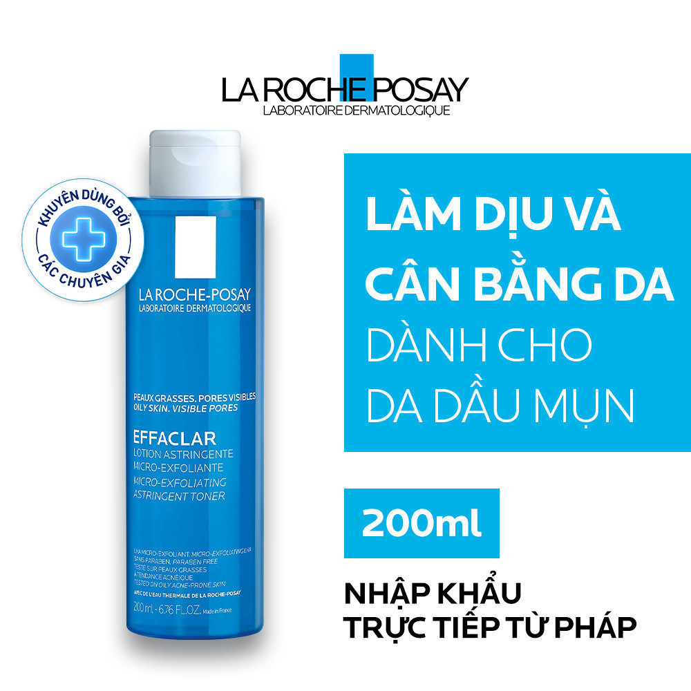 Nước cân bằng (toner) giàu khoáng dành cho da dầu La Roche-Posay Effaclar Astringent Lotion 200ml | BigBuy360 - bigbuy360.vn