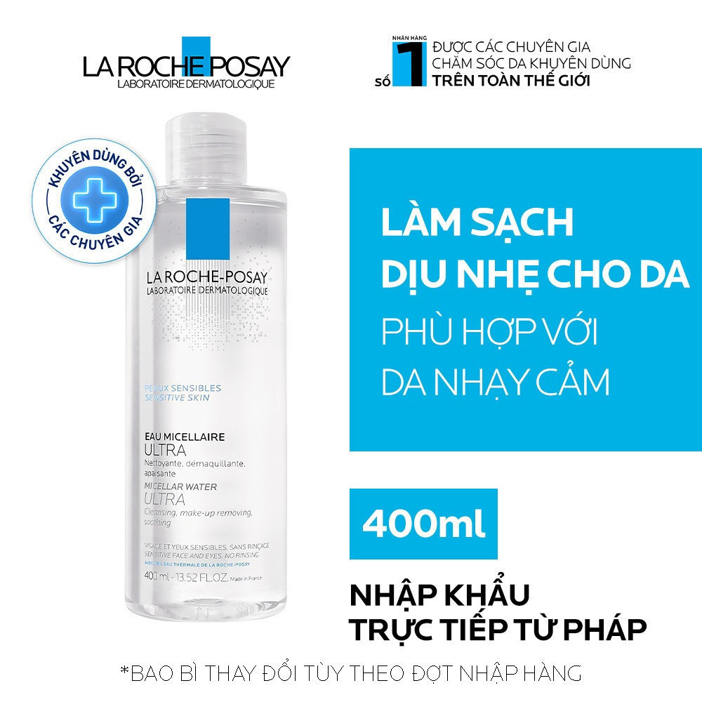 Nước tẩy trang làm sạch sâu cho da nhạy cảm La Roche-Posay Micellar Water Sensitive Skin 400ml | BigBuy360 - bigbuy360.vn