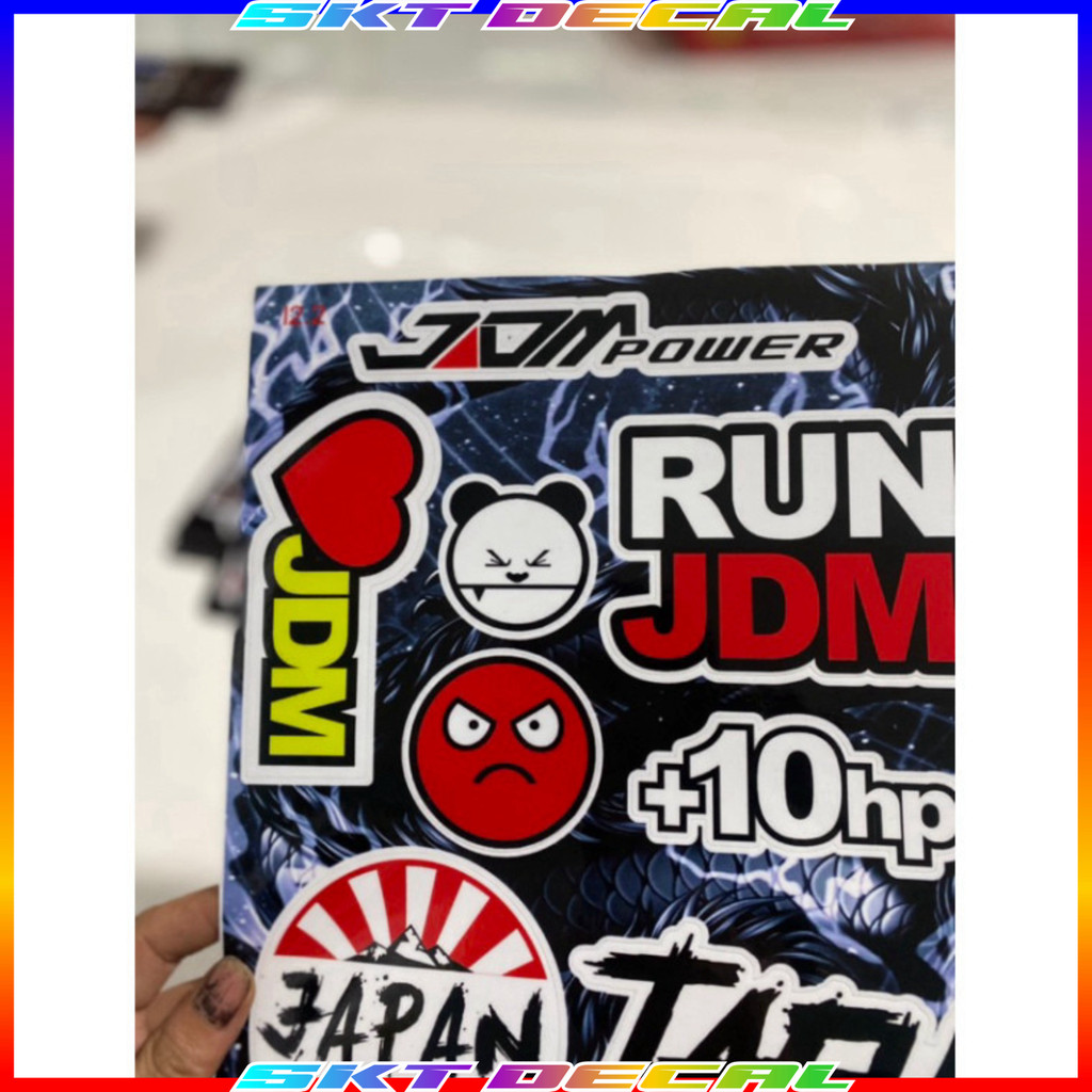 Tem Dán Tem Dán Combo Sicker Logo Japan Tafu  Nhãn Dán Decal keo dán  l2.2 Logo TEM