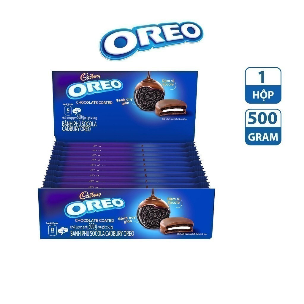Bánh Quy Oreo Phủ Socola 500G