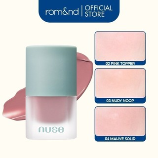   Võ Hà Linh x Nuse  Má Hồng Dạng Kem Mịn Lì Thuần Chay Nuse Mousse Care Cheek 16ml 