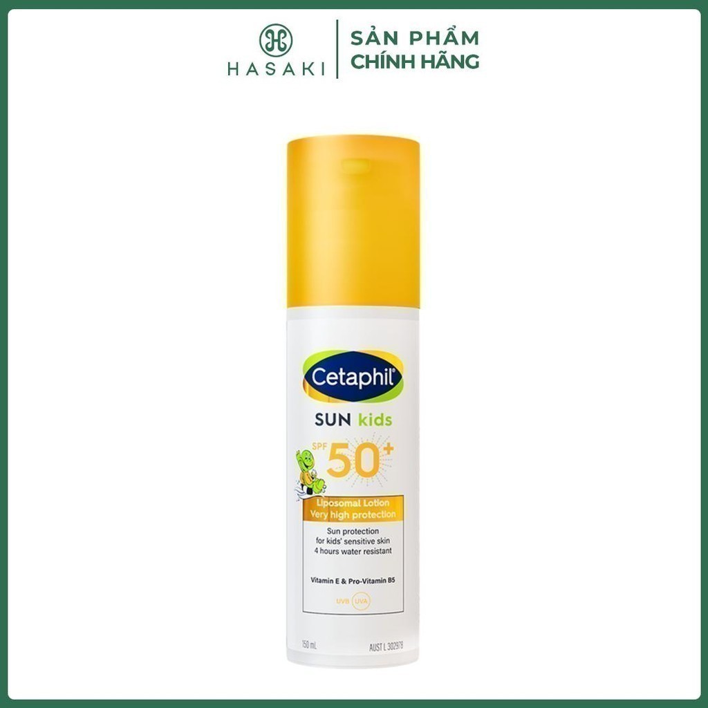 Sữa Chống Nắng Cetaphil SPF50+ Dịu Lành Cho Bé 150ml Hasaki Sản Phẩm Chính Hãng