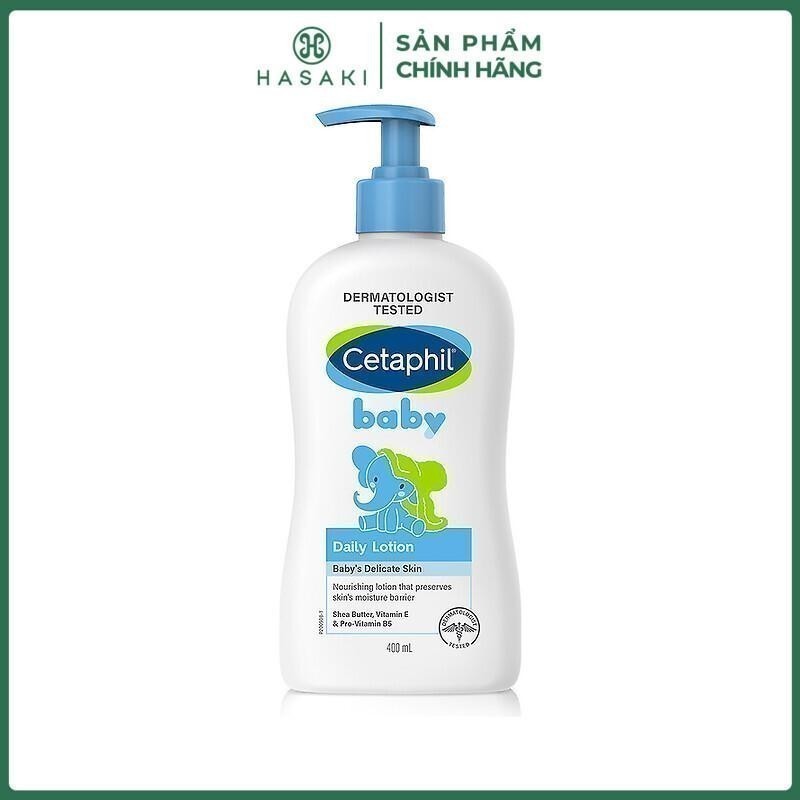 Sữa Dưỡng Ẩm Cetaphil Da Hàng Ngày Cho Bé Baby Daily Lotion 400ml Hasaki