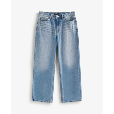Quần Denim Nam Ống Đứng Phối Wash Form Straight - Routine 10S25DPA008