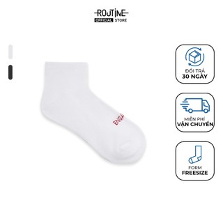  Vớ Ngắn Cotton Thêu Freesize - Routine 10F24SOCA005 