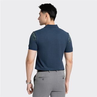 Áo Polo Nam Aristino APS095AZ dáng Slim Fit ôm nhẹ vừa vặn thiết kế cơ bản khỏe khoắn và lịch sự